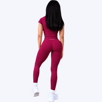 Essence Leggings – Merlot